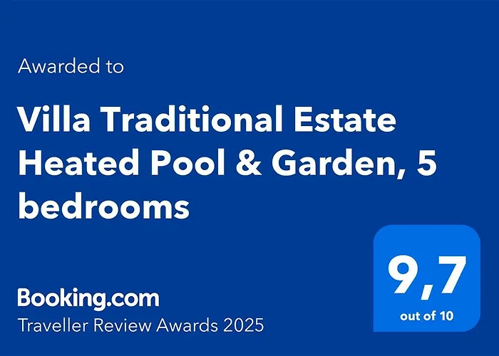 Traditional Estate Heated Pool & Garden, 5 Bedrooms Feriehus Metokhion Patriotikon